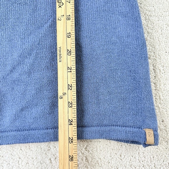 Fjallraven Kiruna Knit Sweater Womens M Blue $125 Gorpcore - Picture 8 of 11